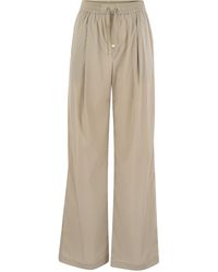 Herno - Stretch Nylon Broek - Lyst