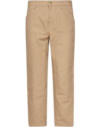 Carhartt - Dubbele Knie Beige Broek - Lyst