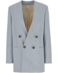 Alberta Ferretti - Melange Light- Jersey Blazer - Lyst