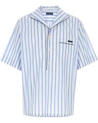 Dolce & Gabbana - Embroidered Poplin Shirt - Lyst