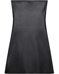 Courreges - Schulterfreies Minikleid - Lyst