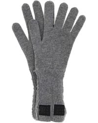 MM6 by Maison Margiela - Wool Blend Gloves - Lyst