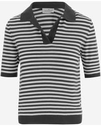 Bruno Manetti - Cotton Blend Polo Shirt - Lyst