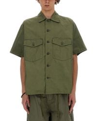Needles - Cotton Shirt - Lyst