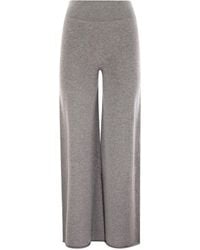 Vanisé - Cashmere Wide Leg Trousers - Lyst
