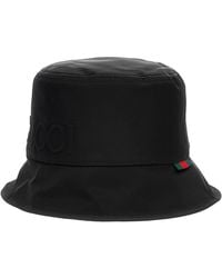 Gucci - Logo Bucket Hat - Lyst