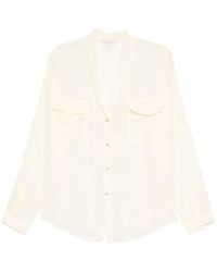 forte_forte - Co/Se Voile Shirt - Lyst