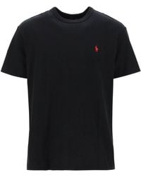 Polo Ralph Lauren - Classic Fit T-shirt en Jersey solide - Lyst