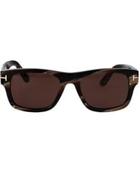Tom Ford - Squared Sunglasses Ft1303 64 E - Lyst