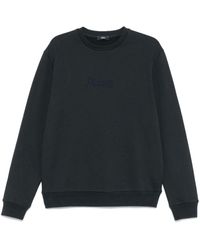 Herno - Logo Cotton Sweatshirt - Lyst