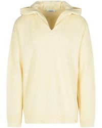 Laneus - Ivory Wool Blend Sweater - Lyst