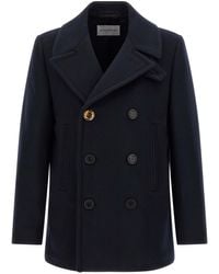 Givenchy - Caban Met Dubbele Rij Knopen - Lyst