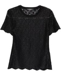 Ermanno Scervino - Embroidered T-Shirt - Lyst