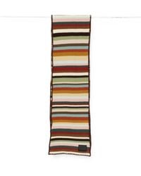 Paul Smith - Bufanda de lana a rayas de - Lyst