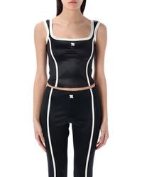 MISBHV - Top Zwart - Lyst