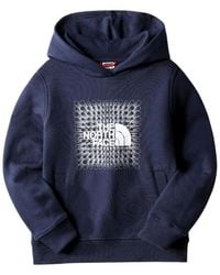 The North Face - "Box P/O" Sweatshirt - Lyst
