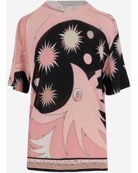 Emilio Pucci - Star Print T -shirt - Lyst