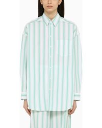 Margaux Lonnberg - Wenders Striped Cotton Shirt - Lyst