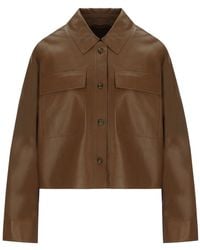 Weekend by Maxmara - Piovra Leather Jacket - Lyst