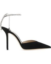 Jimmy Choo - Embellished Pointed Toe Pumps - Lyst