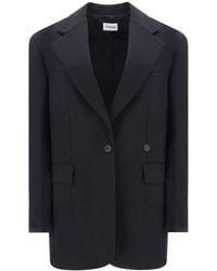 P.A.R.O.S.H. - Blazer Met Enkele Rij Knopen - Lyst