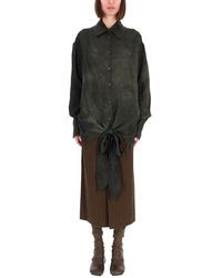 Uma Wang - Oversized Textured Shirt - Lyst