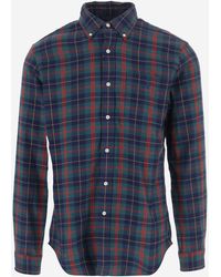 Polo Ralph Lauren - Cotton Shirt With Check Pattern - Lyst