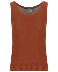 Max Mara - Brava Rust Top - Lyst