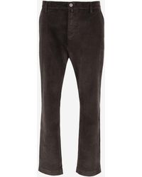 Jacob Cohen - Stretch Cotton Velvet Pants Trousers - Lyst