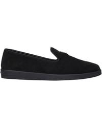 Prada - Slip On Suede - Lyst
