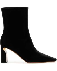 McQueen - Fabric Ankle Boots Textile - Lyst