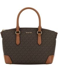 MICHAEL Michael Kors - Printed Canvas Murphy Handbag - Lyst