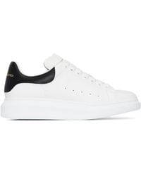 Alexander McQueen - Oversized Leather Sneakers - Lyst