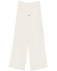 Ermanno Scervino - Silk Pajama Trousers - Lyst