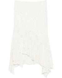 AVAVAV - Kajsa Draped Skirt Distressed - Lyst