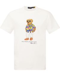 Polo Ralph Lauren - Polo Bear Jersey Classic Fit T Shirt - Lyst