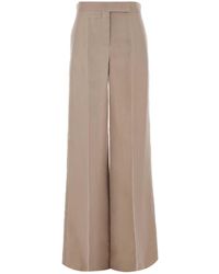 Max Mara - Powder Pink Organza Rasoio Pant - Lyst