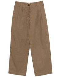 TOTEME - Organic Cotton Trousers - Lyst