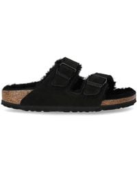Birkenstock - Arizona Vl Shearling Sandals - Lyst