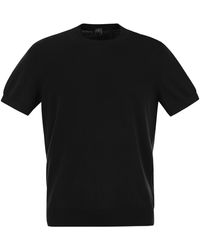 Fedeli - Baumwoll -T -Shirt - Lyst