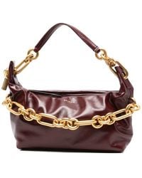 Balmain - Sync Medium Leather Shoulder Bag - Lyst