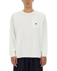 Needles - T Shirt With Logo - Lyst