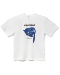 Adererror - T Shirts En Polos Beige - Lyst