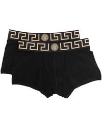 Versace - Set Of 2 Medusa Jacquard Briefs - Lyst