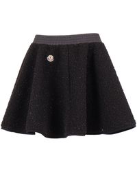 Moncler - Zwarte Rok - Lyst