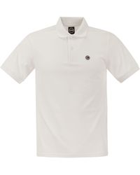 Colmar - Pique Polo Shirt Met Geribbelde Randen - Lyst