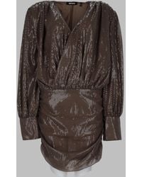 ROTATE BIRGER CHRISTENSEN - Mini Abito Con Paillettes - Lyst