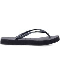 Havaianas - Platte Schoenen Zwart - Lyst