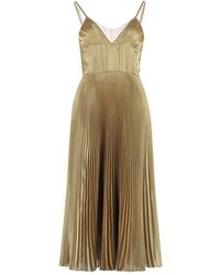 Prada - Metallic Dress - Lyst
