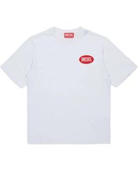 DIESEL - "Tpatch Over" T Shirt - Lyst